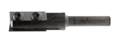 Straight bits with changeable blades