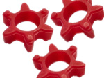 Buffers for claw couplings