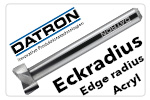 DATRON Double Flute End Mill with Edge Radius and polished flute