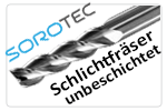 Finishing cutter uncoated