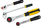 Ratchets, socket sets and connecting pieces 1/2