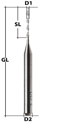 2-Flute flat