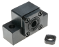 Preview: Fixed bearing block EK10 for Ø 12 mm ball screw Blue Line