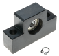 Preview: Float bearing block EF15 for Ø 20 mm ball screw Blue Line