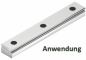 Preview: Dust protection cap for linear rail Blue Line HGR30