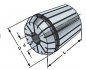 Preview: Collet ER 20 - 3.175 mm Class I