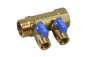 Preview: Dispatcher 3/4" to 2 x 1/2" ball valve