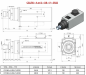 Preview: HF-Spindle Teknomotor 3.3 kW | ER32 | 24,000 rpm | 230 V / 400 V | COM51600342