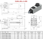 Preview: HF-Spindel Teknomotor E-Lüfter 1,1 kW | ER20 | 24.000 U/min | 230 V / 400 V | COM31400404
