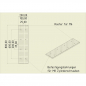 Preview: Stahl Gewinderasterplatte 8020