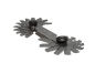 Preview: Doppel-Gewindeschablonen, 24 teilig, 0,25 ... 6 mm