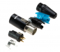 Preview: XLR socket mini 4 pole for hot plug interface Rean