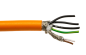 Preview: Power cable for spindles 4 x 1 mm² + 2 x 0.5 mm²