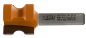 Preview: Halbstabfräser Radius 12,7 mm, Schaft Ø 12 mm, Länge 79,4 mm