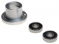 Preview: Fixed bearing housing with 2 ball bearings for 16 mm spindle