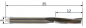 Preview: VHM Dreischneider Schaumstoff Ø 3 x 12 mm