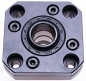 Preview: Flange fixed bearing FK12 for Ø 16 mm ball screw Blue Line