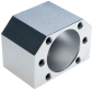 Preview: Screw nut housing  MGD 16 for 16 mm spindle Blue Line
