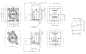 Preview: Ethernet Einbaubuchse RJ45/RJ45