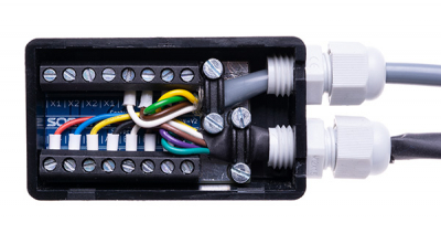Connector-Set for steppers