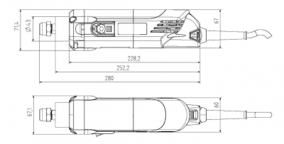 Fräs-Spindel AMB FME-P 1400 ER20