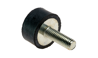 Rubber stop buffer Ø 20 mm, M6