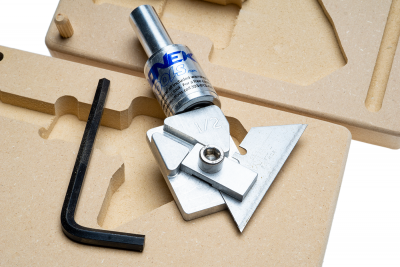 Trapezklingen-Schleppmesser 1/2"