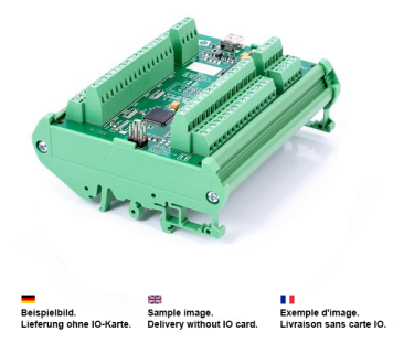 Hutschienengehäuse für EdingCNC UIO-10 Card