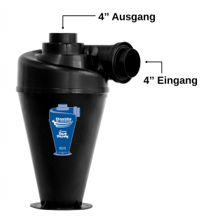 Super Dust Deputy 4/5 Cyclone Kunststoff