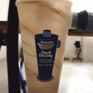 Dust Deputy 2.5 DIY Cyclone Separator Kunststoff