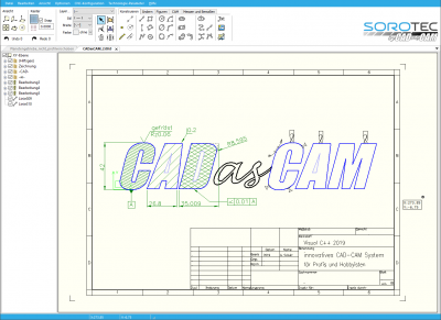 CADasCAM Sorotec Edition