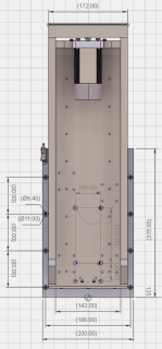 Bausatz Z-Achse 220 mm (zwei Schienen)