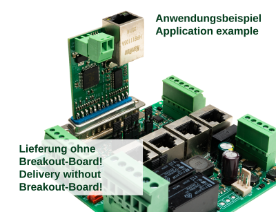 MicroPod Controller mit 25 pol. Sub D für Beamicon2 inkl. Basic Softwarelizenz