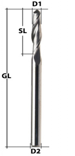 Radius Mill Ø 6 mm ECO 20