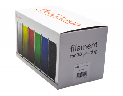 Filament PETG 1,75 mm Startpack