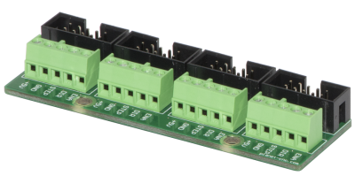 Adapter with screw terminals