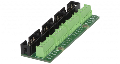 Adapter with screw terminals