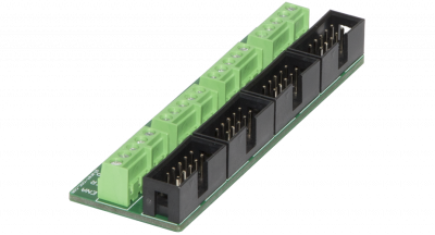 Adapter with screw terminals