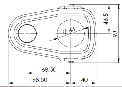 Absaugschuh Pro für Teknomotor QTC 1,1 kW