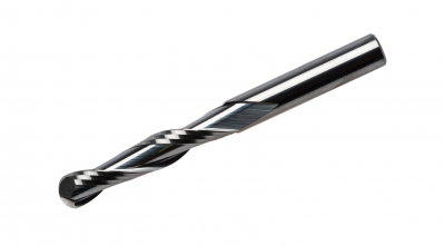 VHM-Voll-Radiusfräser Z2 Ø 1 mm UNI