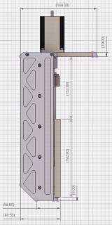 DIY-Kit Z-Axis 190 mm (two guide rails)