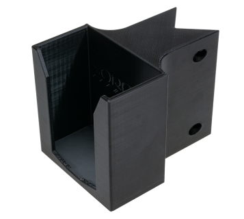 Holder for cable free handwheel, 45° corner mounting