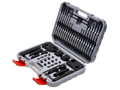 Steel clamping claws M6 / 8 mm slot 58 pc.