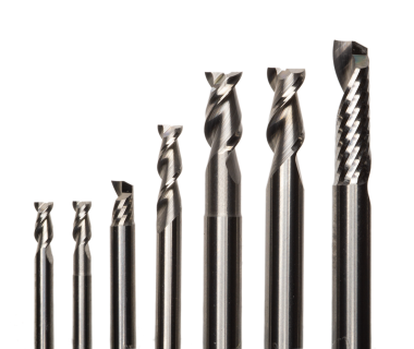 Solid carbide end mill aluminum Set 1