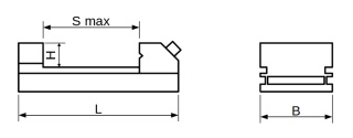 Pull-down vice BG50