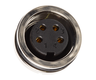 Preview: Panel  socket 4-pole