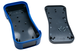 Housing for hand control unit including shock protection