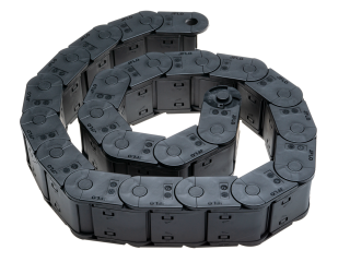 1 m geschlossene Schleppkette 25 x 38 mm