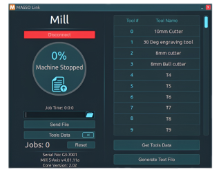 MASSO G3 Touch integrated CNC Controller with Touchscreen - Core edition