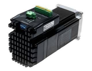 Preview: JMC Servo Motor with integrated power stage and brake - 440 Watt - NEMA 34